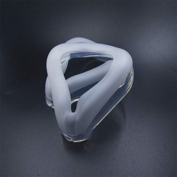 Customized Medical Grade LSR Part Reusable CPAP Breathing Machine Liquid Silicone Face Mark Respirator - 图片 4