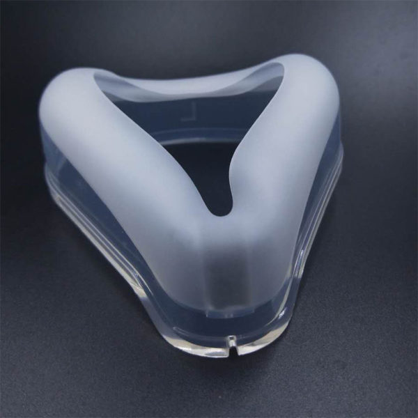 Customized Medical Grade LSR Part Reusable CPAP Breathing Machine Liquid Silicone Face Mark Respirator - 图片 3