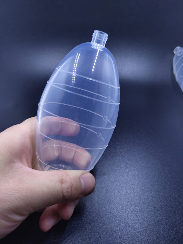 LSR Injection Molding Ultra Transparent Medical Silicone Negative Pressure Ball Liquid Silicone Ball - 图片 4