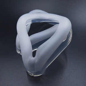 Customized Medical LSR CPAP Mask Cushion Anesthesia Mask Ventilator Liquid Silicone Nasal Mask Ventilation Accessories