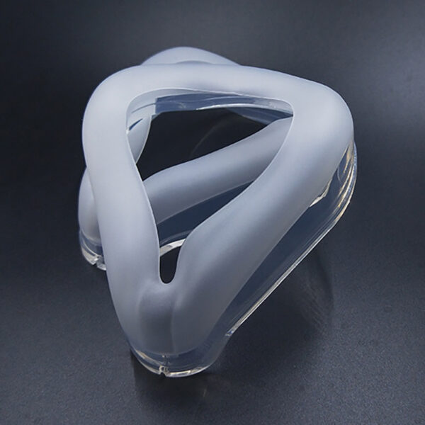 Customized Medical LSR CPAP Mask Cushion Anesthesia Mask Ventilator Liquid Silicone Nasal Mask Ventilation Accessories