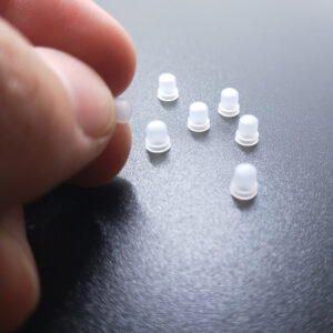 Custom Sealing Silicone Stopper Medical Food Grade Transparent Waterproof Rubber Plugs Customized Medical Silicone Plugs