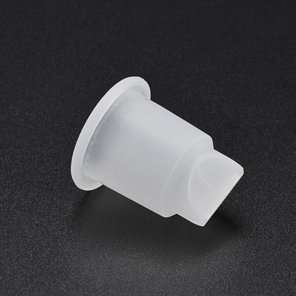 Custom Medical Grade LSR Vacuum Duckbill Check Valve Cross Opening Optical Trocar Cross-slit Silicone Check Valve - 图片 4