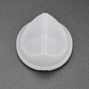Customized Silicon Rubber Vacuum Duckbill Check Valve Trocar Optical LSR Valve for Medical Device