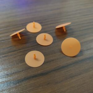 Factory Supply Medical Silicone Flat Small Valve Liquid Silicone Mask Breathing Valve Silicone Umbrella Valve One-way Valve