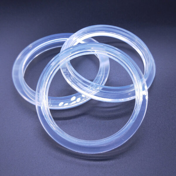Medical Device Silicone Ring LSR Part Customized Medical Liquid Silicone Gasket Part For Dialysis - 图片 3